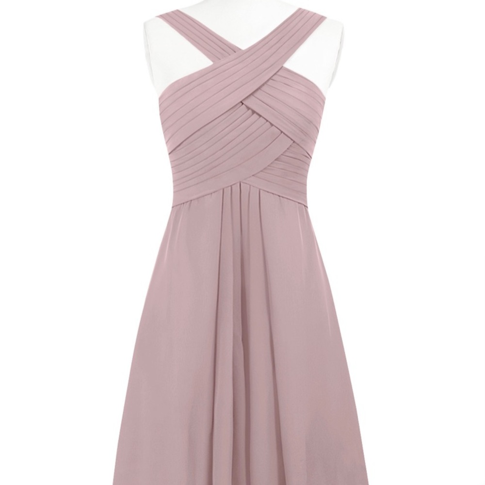 Azazie Armani Bridesmaid Dress in Dusty Rose